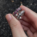 Anillo Vintage Neón Iris - Elegancia y Estilo Único